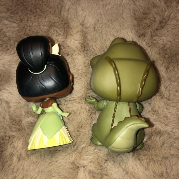 Funko Princess Tiana and Louis The Alligator Princess and The Frog Vinyl Figures - Picture 2 of 6